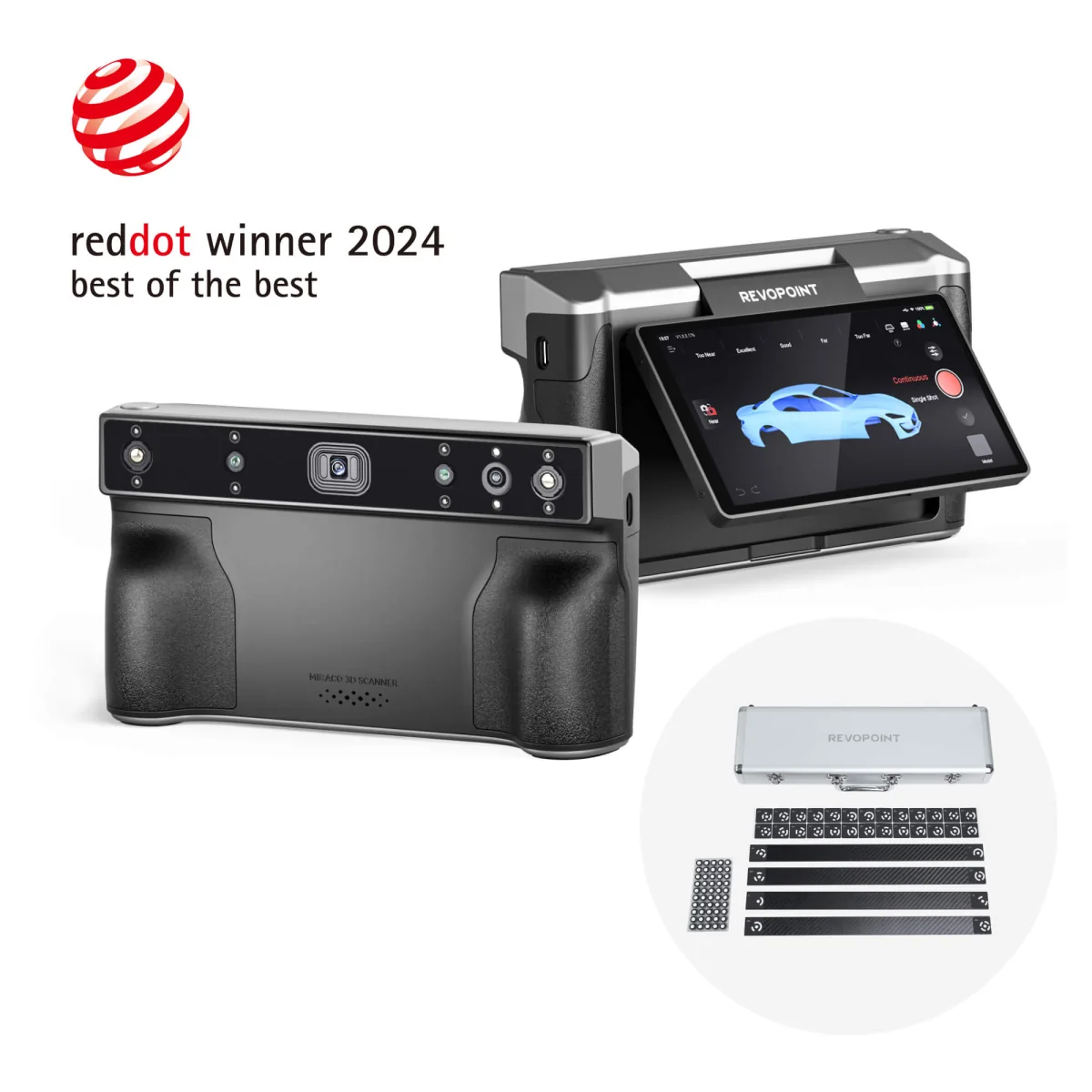 MIRACO Plus product view by Revopoint